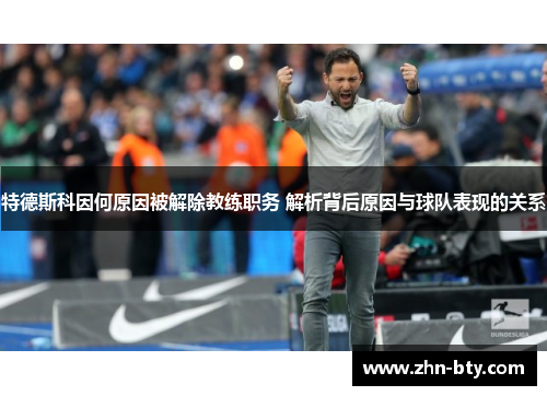 特德斯科因何原因被解除教练职务 解析背后原因与球队表现的关系