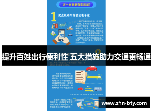 提升百姓出行便利性 五大措施助力交通更畅通